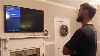 sky tv indoor amplified digital tv antenna 50-mile range